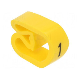 Markere Marcaj PVC Galben 8÷16mm - Temperatura 30÷80°C | Electronic-mag.ro | Componente Electronice
