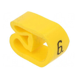 Markere Marcaj PVC Galben 6-8÷16mm -30÷80°C | Electronic-mag.ro | Componente Electronice