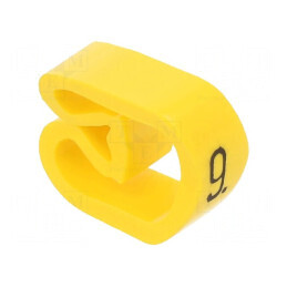 Markere Marcaj PVC galbenă 9 8÷16mm -30÷80°C prin orificiu | Electronic-mag.ro | Componente Electronice
