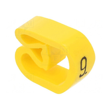 Markere Marcaj PVC galbenă 9 8÷16mm -30÷80°C prin orificiu | Electronic-mag.ro | Componente Electronice