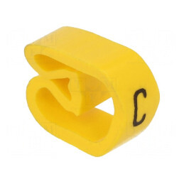 Markere Marcaj PVC galben 8-16mm 30-80°C | Electronic-mag.ro | Componente Electronice