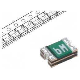 Siguranță polimerică PTC 0,5A Imax 100A 0ZCK 0805 | Electronic-mag.ro | Componente Electronice