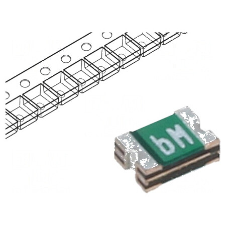 Siguranță polimerică PTC 0,5A Imax 100A 0ZCK 0805 | Electronic-mag.ro | Componente Electronice