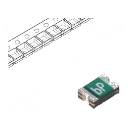 Siguranță polimerică PTC 0,75A Imax 40A 0ZCK 0805 | Electronic-mag.ro | Componente Electronice