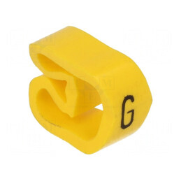 Marker Marcaj PVC Galben 8-16mm -30 până la 80°C | Electronic-mag.ro | Componente Electronice