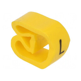 Markere Marcaj PVC Galben L 8-16mm -30 la 80°C | Electronic-mag.ro | Componente Electronice