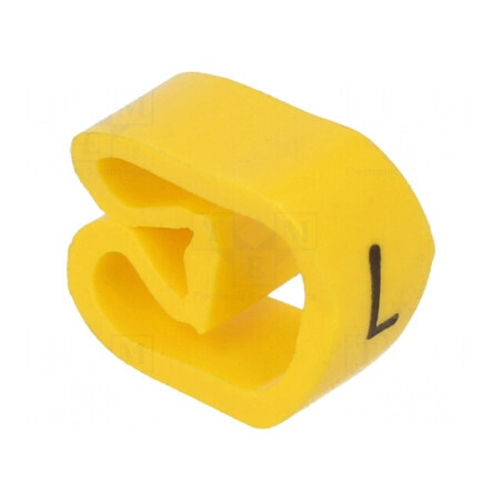 Markere Marcaj PVC Galben L 8-16mm -30 la 80°C | Electronic-mag.ro | Componente Electronice