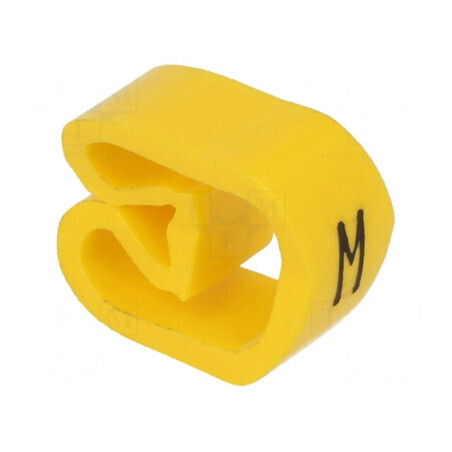 Markere Marcaj PVC galbenă 8-16mm -30°C la 80°C prin orificiu | Electronic-mag.ro | Componente Electronice