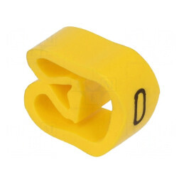 Markere Marcaj PVC galben 8-16mm, temperatură -30 până la 80°C | Electronic-mag.ro | Componente Electronice