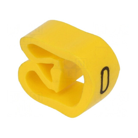 Markere Marcaj PVC galben 8-16mm, temperatură -30 până la 80°C | Electronic-mag.ro | Componente Electronice