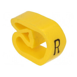 Markere Marcaj PVC galben 8-16mm -30 până la 80°C | Electronic-mag.ro | Componente Electronice