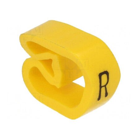 Markere Marcaj PVC galben 8-16mm -30 până la 80°C | Electronic-mag.ro | Componente Electronice