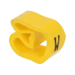Marker de marcaj PVC galben 8-16mm -30÷80°C prin orificiu | Electronic-mag.ro | Componente Electronice