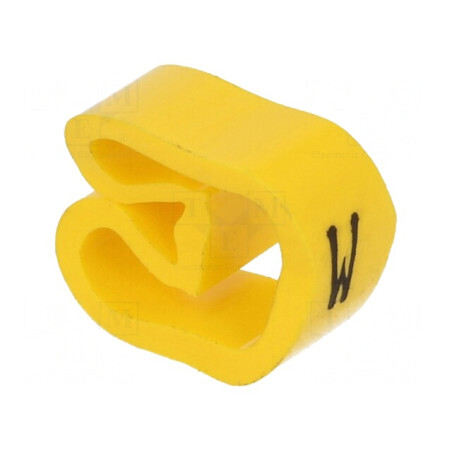 Marker de marcaj PVC galben 8-16mm -30÷80°C prin orificiu | Electronic-mag.ro | Componente Electronice