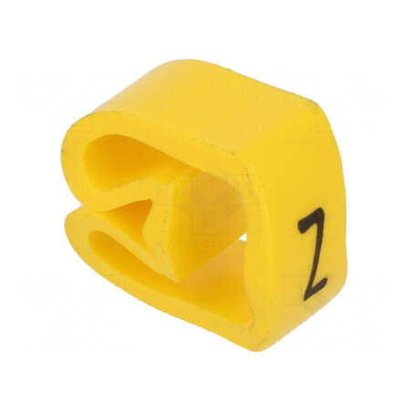 Markere Marcaj PVC Galben 8-16mm -30° până la 80°C | Electronic-mag.ro | Componente Electronice