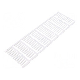 Markere poliamidă 66 albă 1,7÷2,1mm -40÷100°C cu împingere | Electronic-mag.ro | Componente Electronice