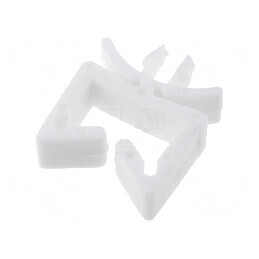 Element de prindere cu clichet poliamidă natural UL94V-0 | Electronic-mag.ro | Componente Electronice
