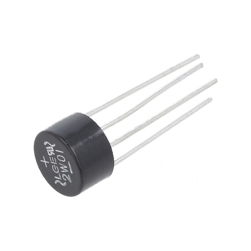 Punte redresoare monofazată Urmax 100V 2A 50A rotund | Electronic-mag.ro | Componente Electronice Punte redresoare monofazată Urmax 100V 2A 50A rotund | Electronic-mag.ro | Componente Electronice