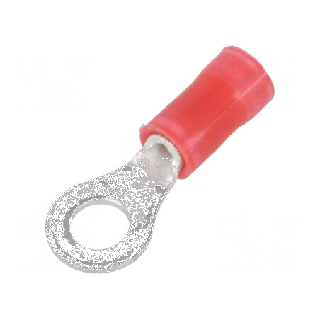 Vârf inelar M4 4,3mm crimpat pentru cablu izolat 0,3-1,4mm2 | Electronic-mag.ro | Componente Electronice