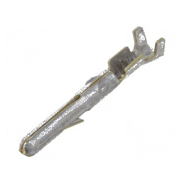 Pin tată alamă cositorit 15A 0,2-0,82mm2 24AWG-18AWG | Electronic-mag.ro | Componente Electronice