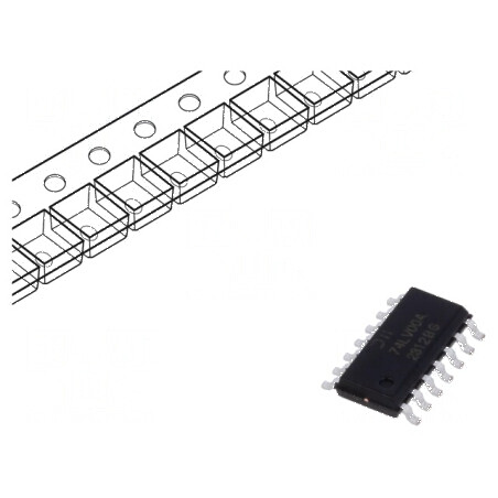 IC NAND digital 4 canale SMD SO14 2÷5,5VDC -40÷150°C | Electronic-mag.ro | Componente Electronice