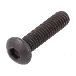Şurub M2,5x10 Cap buton imbus HEX 1,5mm oţel ISO 7380 | Electronic-mag.ro | Componente Electronice