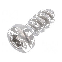 Şurub 2,5x6 Torx TX07 Cap Rotund Oțel Inoxidabil A2 | Electronic-mag.ro | Componente Electronice