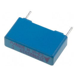 Condensator polipropilenă X2 100nF 5x10,5x18mm THT ±20% | Electronic-mag.ro | Componente Electronice