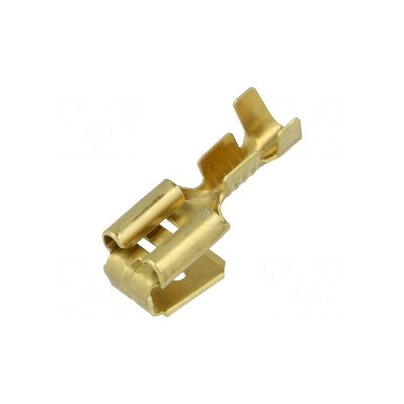 Terminal plat 6,3mm 0,8mm mamă/tată 1÷2,5mm² crimpat alamă | Electronic-mag.ro | Componente Electronice Terminal plat 6,3mm 0,8mm mamă/tată 1÷2,5mm² crimpat alamă | Electronic-mag.ro | Componente Electronice