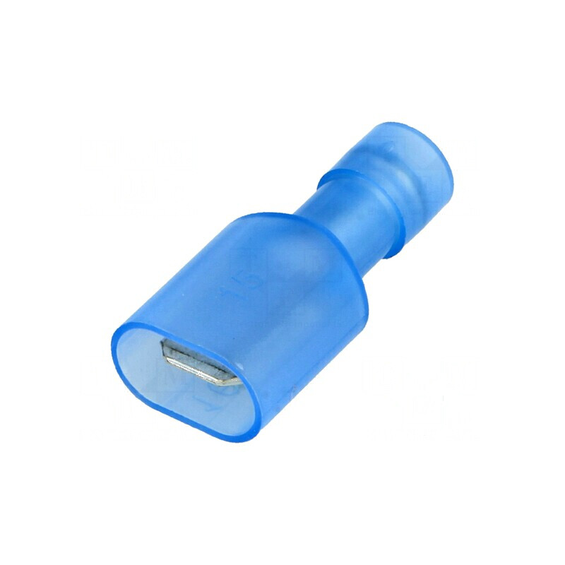 Terminal plat 6,3mm 0,8mm tată pentru cablu 1,5÷2,5mm2 crimpat | Electronic-mag.ro | Componente Electronice Terminal plat 6,3mm 0,8mm tată pentru cablu 1,5÷2,5mm2 crimpat | Electronic-mag.ro | Componente Electronice