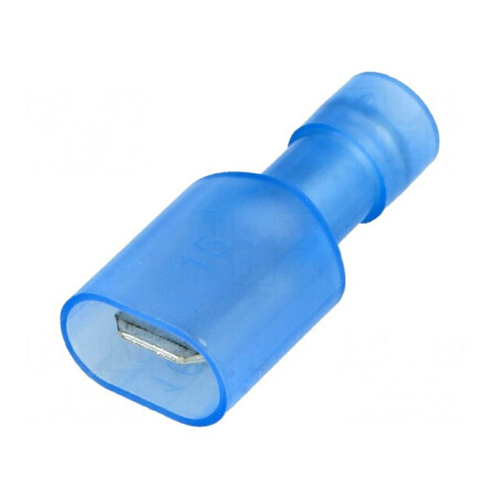 Terminal plat 6,3mm 0,8mm tată pentru cablu 1,5÷2,5mm2 crimpat | Electronic-mag.ro | Componente Electronice