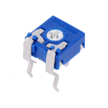 Potențiometru orizontal 1kΩ 100mW cu montare simplă | Electronic-mag.ro | Componente Electronice