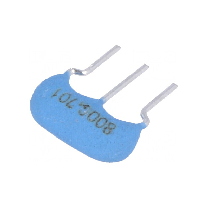 Rezonator ceramic 8MHz THT 8x3x5,5mm ±0,5% | Electronic-mag.ro | Componente Electronice Rezonator ceramic 8MHz THT 8x3x5,5mm ±0,5% | Electronic-mag.ro | Componente Electronice