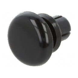Diblu poliamidă neagră 6,5mm x 5,9mm | Electronic-mag.ro | Componente Electronice