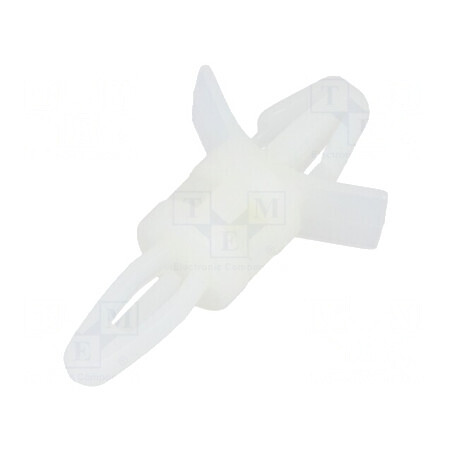 Distanţier PCB poliamidă 7,9mm clichet naturală | Electronic-mag.ro | Componente Electronice