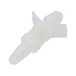 Distanţier PCB poliamidă 9,5mm clichet natural | Electronic-mag.ro | Componente Electronice