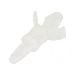Distanţier PCB poliamidă 7,9mm clichet naturală | Electronic-mag.ro | Componente Electronice