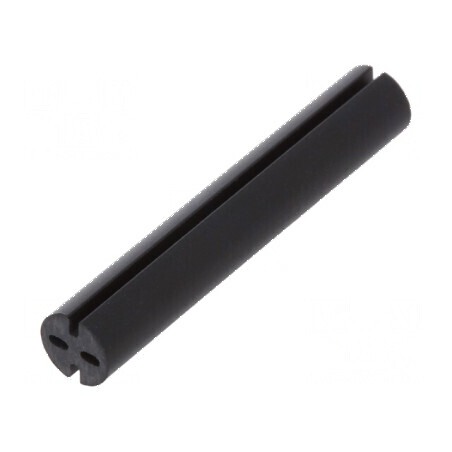 Bucșă de distanțare LED 5,1mm neagră, Lungime 30mm | Electronic-mag.ro | Componente Electronice