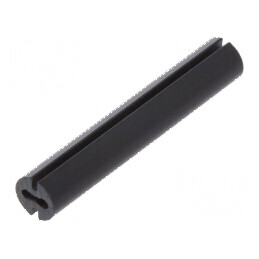 Bucșă de distanțare LED 4,8mm x 3mm x 28mm neagră | Electronic-mag.ro | Componente Electronice