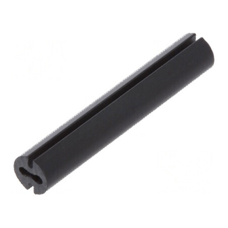 Bucșă de distanțare LED 4,8mm x 3mm x 28mm neagră | Electronic-mag.ro | Componente Electronice