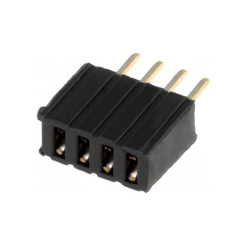 Conector şiruri pini soclu mamă 4 pini 1,27mm THT 1x4 | Electronic-mag.ro | Componente Electronice Conector şiruri pini soclu mamă 4 pini 1,27mm THT 1x4 | Electronic-mag.ro | Componente Electronice
