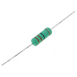 Rezistor bobinat THT 160mΩ 5W ±5% 400ppm/°C Ø6,5x17,5mm | Electronic-mag.ro | Componente Electronice