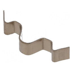 Arc de fixare 12,5mm x 4mm natural | Electronic-mag.ro | Componente Electronice
