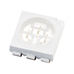 LED SMD 5050 Albastru 780-1000mcd 5x5mm 120° 20mA | Electronic-mag.ro | Componente Electronice