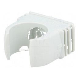 Suport fixare polipropilenă gri deschis 30,3mm x 29,5mm | Electronic-mag.ro | Componente Electronice