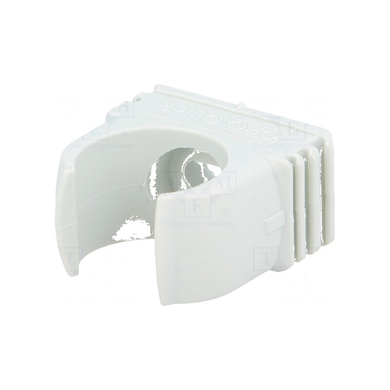 Suport fixare polipropilenă gri deschis 30,3mm x 29,5mm | Electronic-mag.ro | Componente Electronice