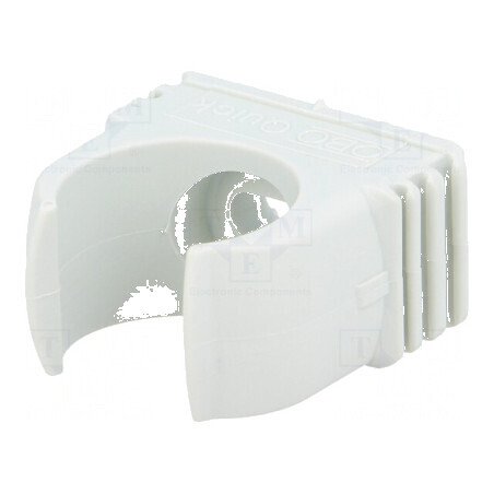 Suport fixare polipropilenă gri deschis 30,3mm x 29,5mm | Electronic-mag.ro | Componente Electronice
