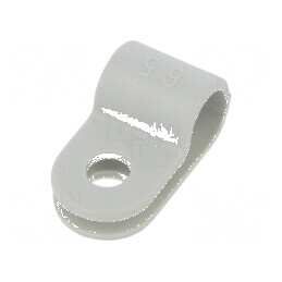 Clipsuri tip P pentru cabluri Øbuclă 6,5mm W 10mm | Electronic-mag.ro | Componente Electronice