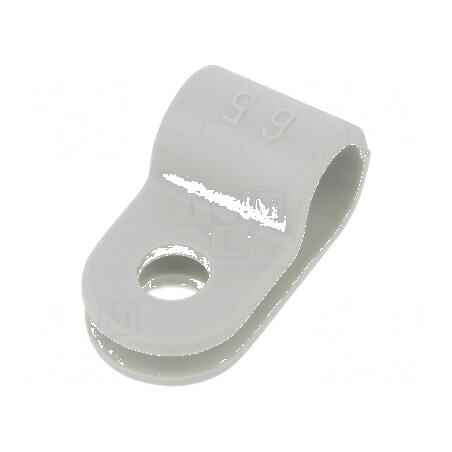 Clipsuri tip P pentru cabluri Øbuclă 6,5mm W 10mm | Electronic-mag.ro | Componente Electronice