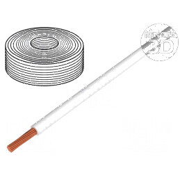 Cablu LiY litat 0,25mm2 PVC alb 900V 250m Clasa 5 | Electronic-mag.ro | Componente Electronice